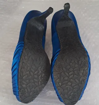 Zapatos de fiesta azul talla 37