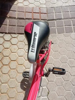 Bicicleta infantil Princess rosa. Casi sin uso