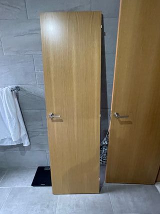 Puerta Madera Natural 60x200