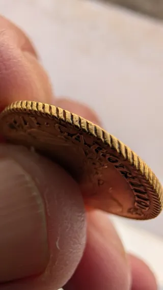 Dos escudos de carlo 4 de oro de 18 0 21 no lo ten