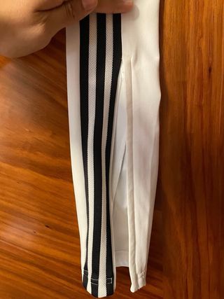 Pantalón chándal Real Madrid Adidas Blanco