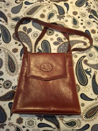Bolso Hermes París Marrón Piel