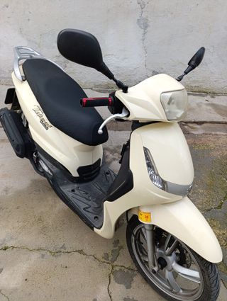 Cambio Peugeot Tweet 125 por moto para el campo.