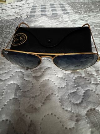 Gafas Ray-Ban Aviator RB3025 Dorado/Azul