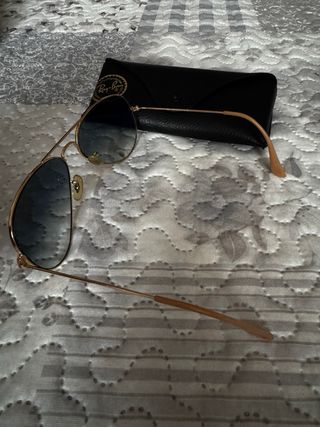 Gafas Ray-Ban Aviator RB3025 Dorado/Azul