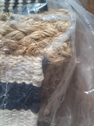 Bolso Latido Beige y Negro