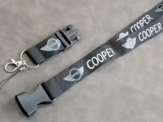 Llavero Cordón Mini Cooper One Accesorio Regalo
