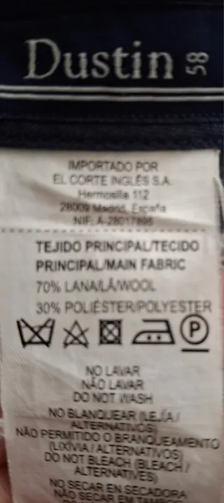 Traje de vestir gris El Corte Inglés