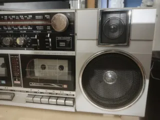 Radiocasete Sanyo Doble Pletina