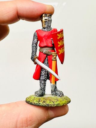 Collezione di 18 Soldatini di Piombo di Guerrieri