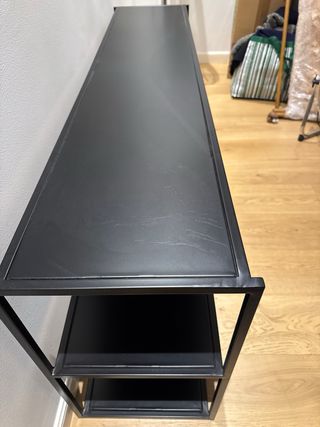Mueble TV Metálico Negro