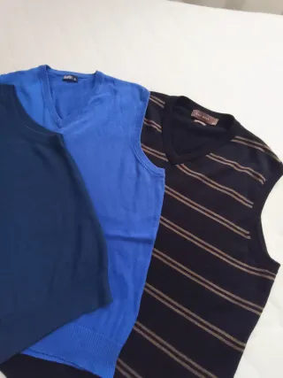 Lote 3 chalecos El Corte Inglés Talla L