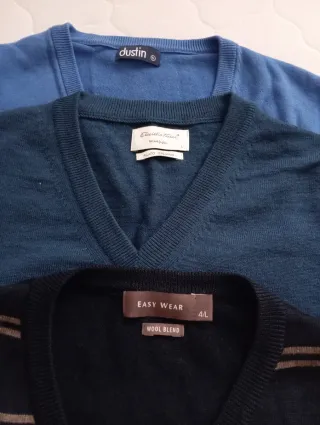 Lote 3 chalecos El Corte Inglés Talla L