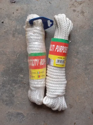 Cuerda multiusos blanca