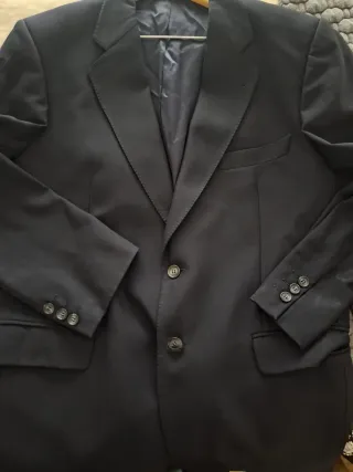 Americana El Corte Inglés Negra Hombre