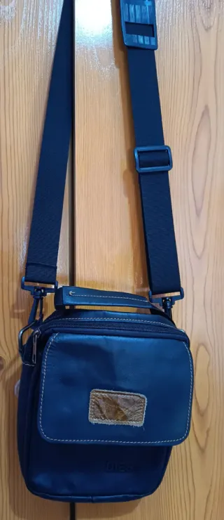 Bolso bandolera DIESA piel unisex