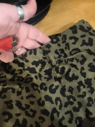 Mini falda estampado leopardo