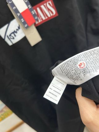 Maglietta Tommy Jeans Nera 6XL