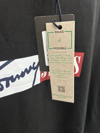Maglietta Tommy Jeans Nera 6XL