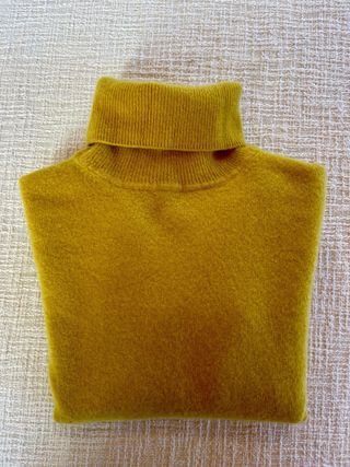 Jersey de Cachemira Easy Wear Amarillo