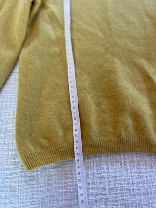 Jersey de Cachemira Easy Wear Amarillo