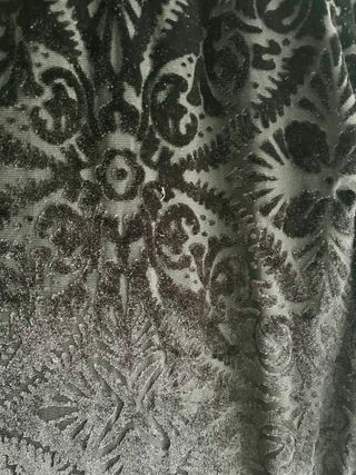 Vestido Terciopelo Negro Elegante