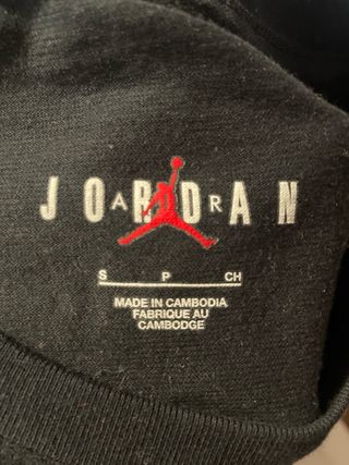 Camiseta Jordan Negra