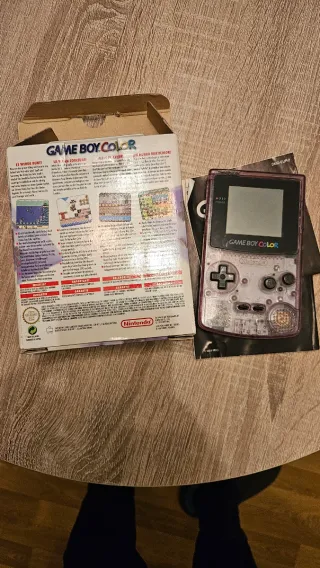Nintendo Game Boy Color Morada Transparente