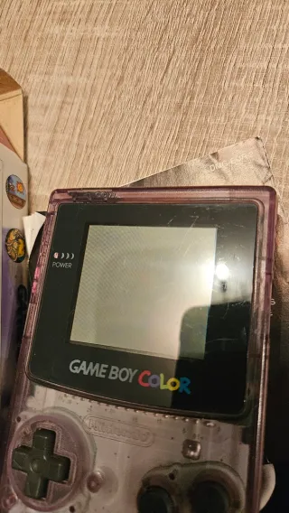 Nintendo Game Boy Color Morada Transparente