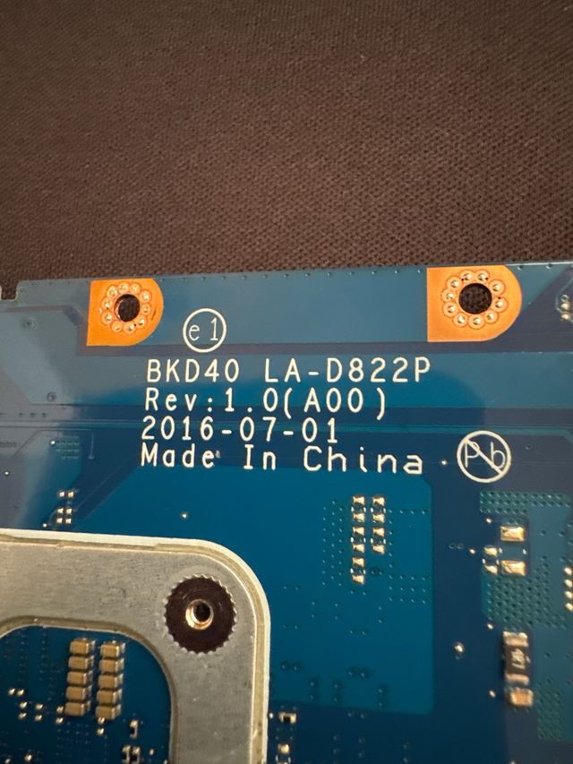 Placa base Dell Vostro 15-5568