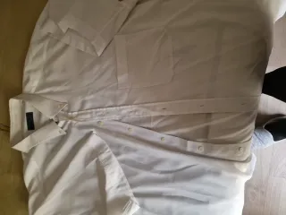 Camisa Blanca Emilio Tucci T. M c/bolsillo