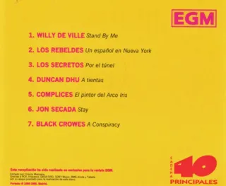 2 CDs Conciertos Básicos 40 Principales