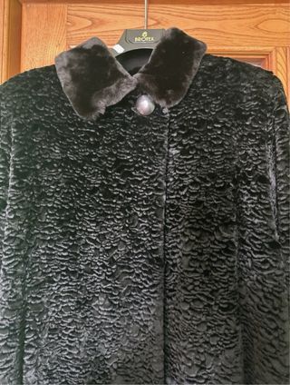 Cappotto vintage nero