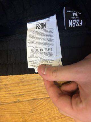 Black Baggy SweatPants “WorldWide”