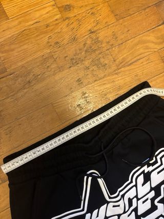 Black Baggy SweatPants “WorldWide”