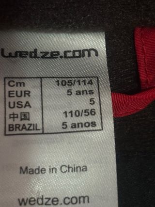 Mono de esquí comonuevo niño usado 1 vez