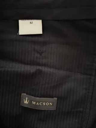 Pantalón de traje negro