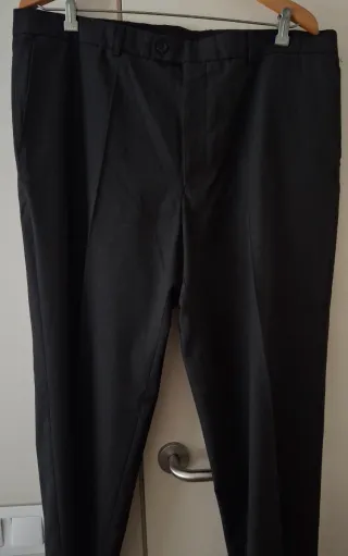 Pantalón de traje negro