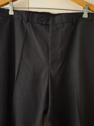 Pantalón de traje negro