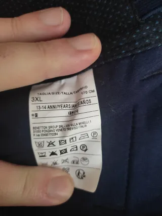 Calças UCB (Benetton) 13-14 anos