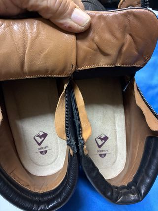 Botas Kangaroos Hombre Piel Negras