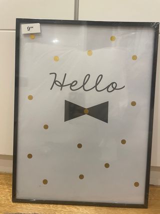 Quadro Hello Maison du Monde NUOVO DA INAUGURARE!