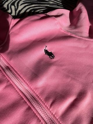 Felpa con cappuccio Ralph Lauren rosa