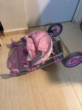 Cochecito Muñecas Baby Born (gemelar) plegable