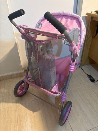 Cochecito Muñecas Baby Born (gemelar) plegable