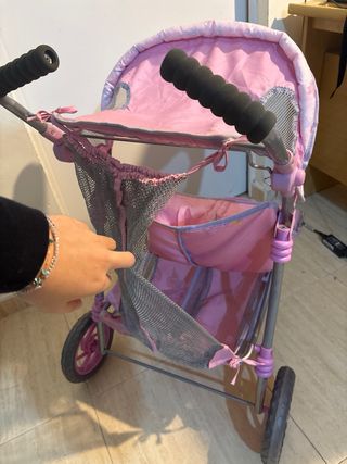 Cochecito Muñecas Baby Born (gemelar) plegable