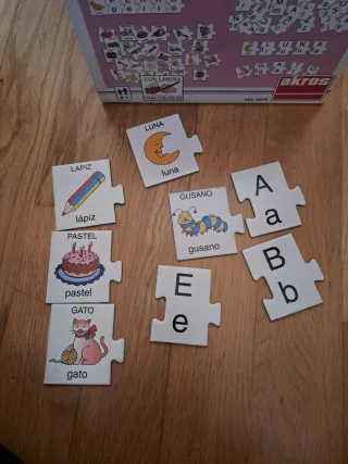 Juego Akros Busca las Letras 120 piezas