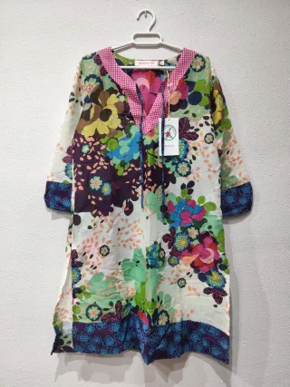 Camisola/vestido playero PEACH & LIME multicolor