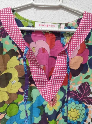 Camisola/vestido playero PEACH & LIME multicolor