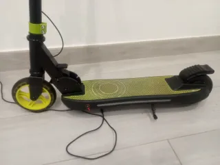 Patinete Eléctrico Infantil Negro/Verde